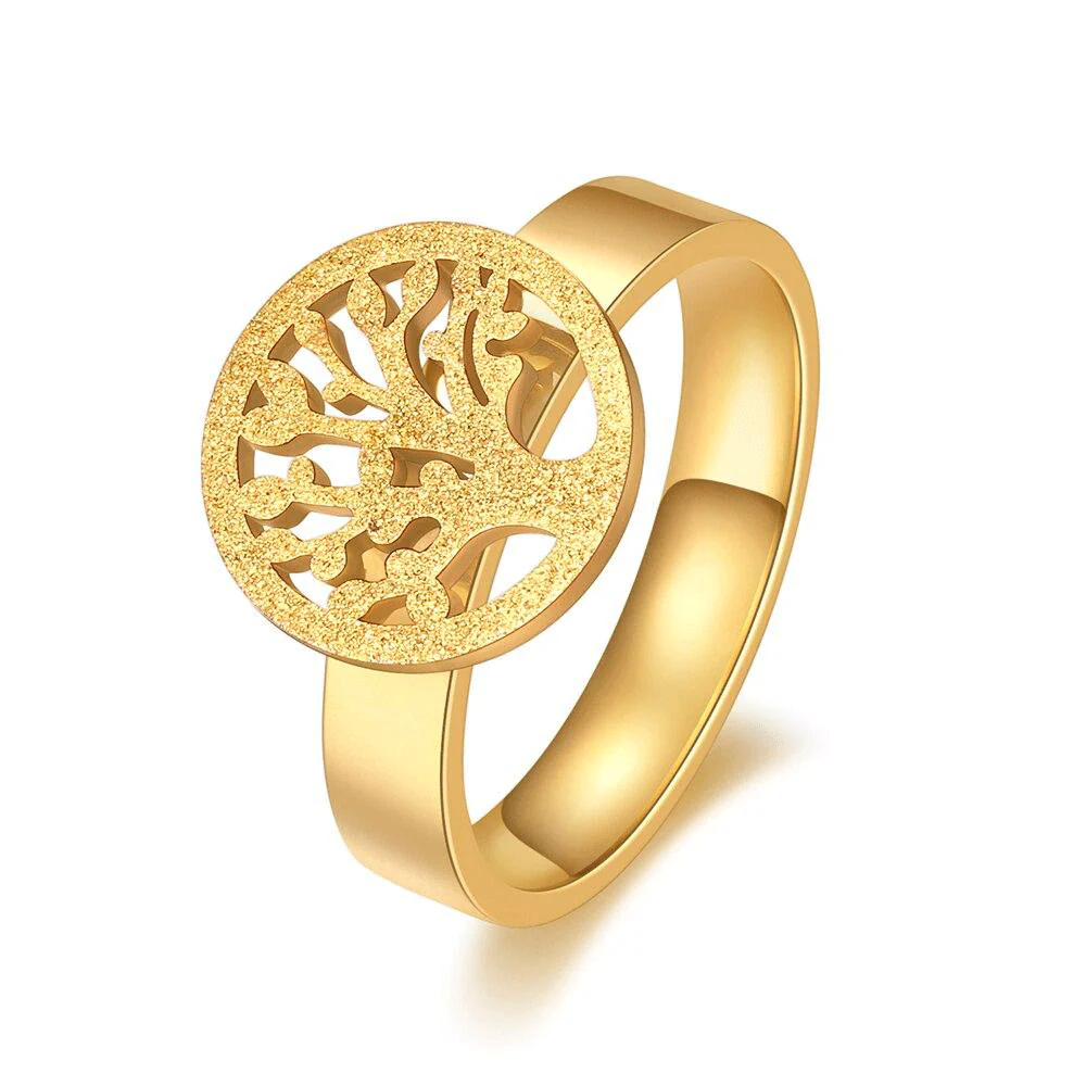Bague Arbre De Vie Or