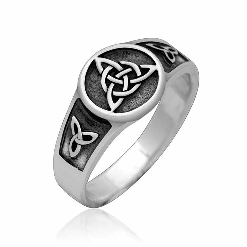 Bague Viking Symbole Triquetra