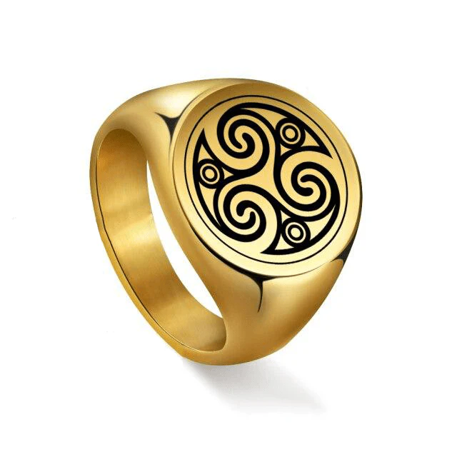 Bague Viking Triskel