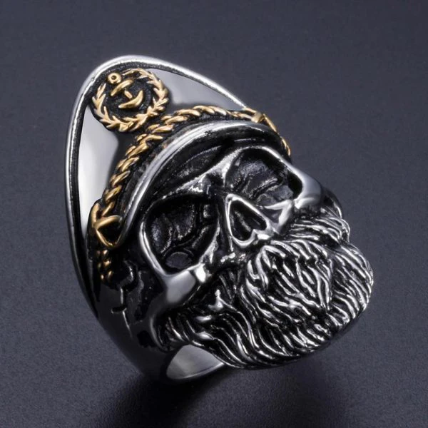 Bague Crâne de Capitaine - Image 3