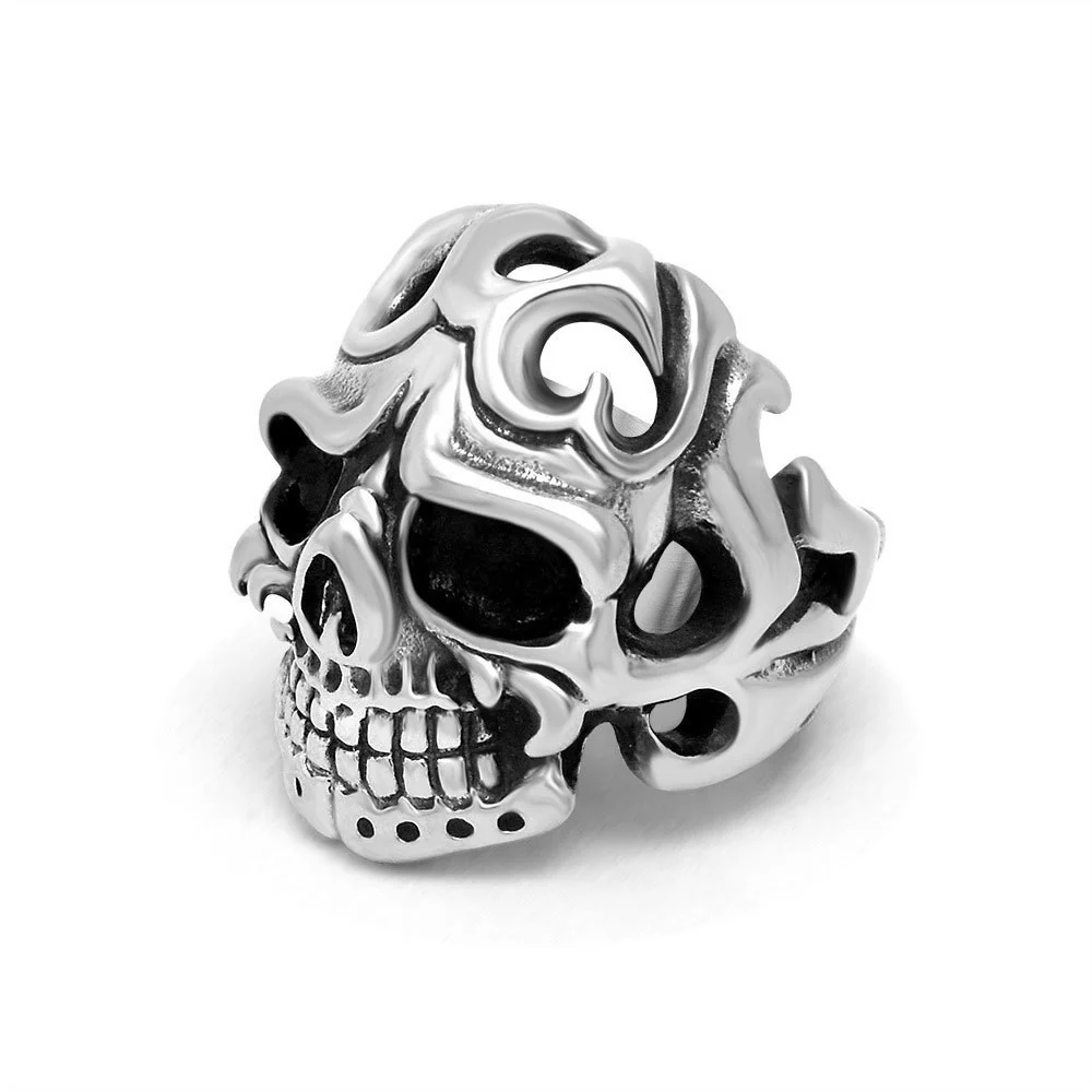 Bague Crâne du Silence Éternel