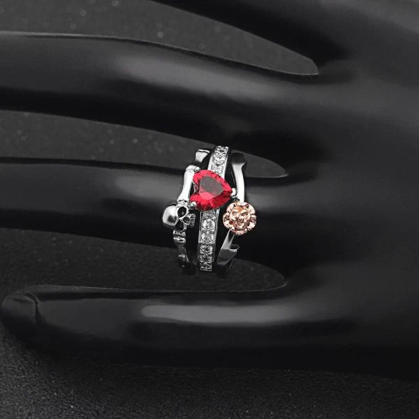 Bague d'Amour Coeur De Hel - Image 5