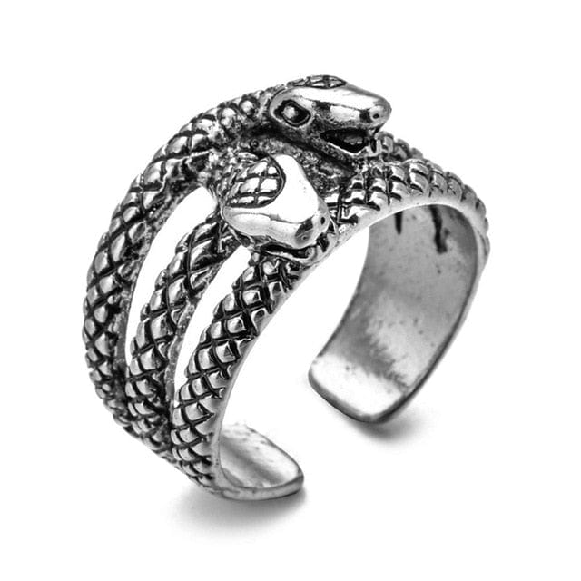 Bague Serpents Entrelacés
