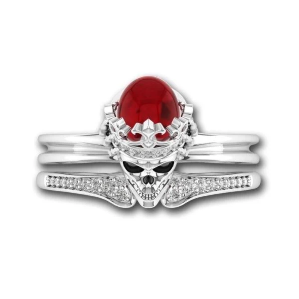 Bague du Roi Démon en Acier - Image 2
