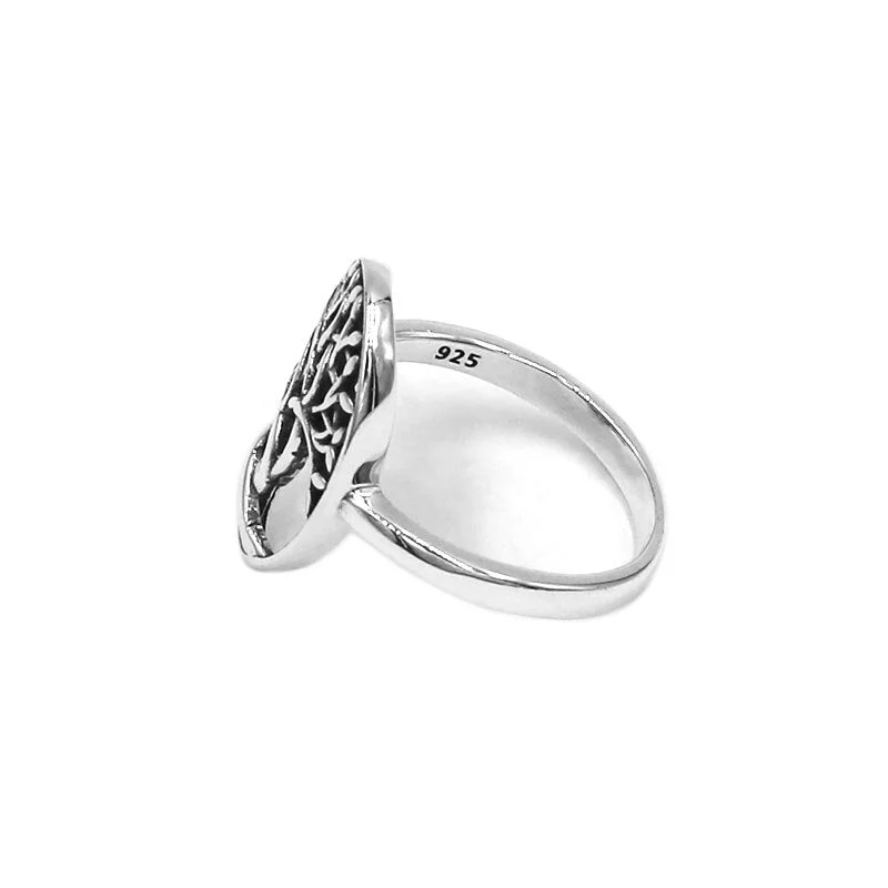 Bague Arbre De Vie En Argent 925 - Image 2