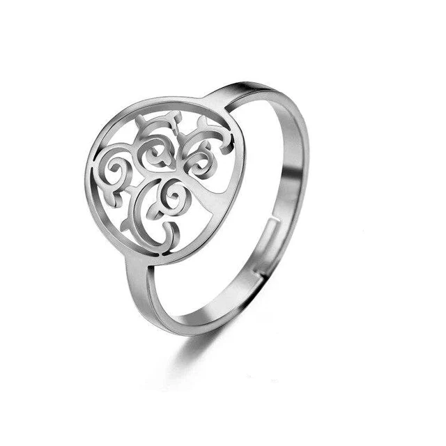Bague Arbre De Vie Gravure Celtique