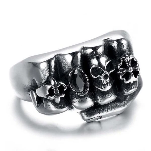 Bague Force de Ragnar - Acier - Image 2