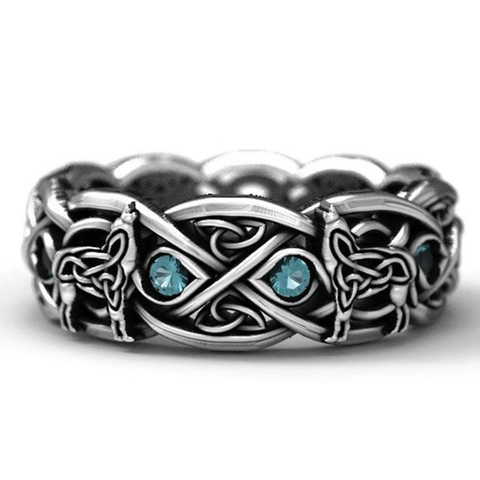 Bague Viking Freki et Geri