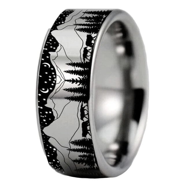 Bague Viking Loup Fenrir