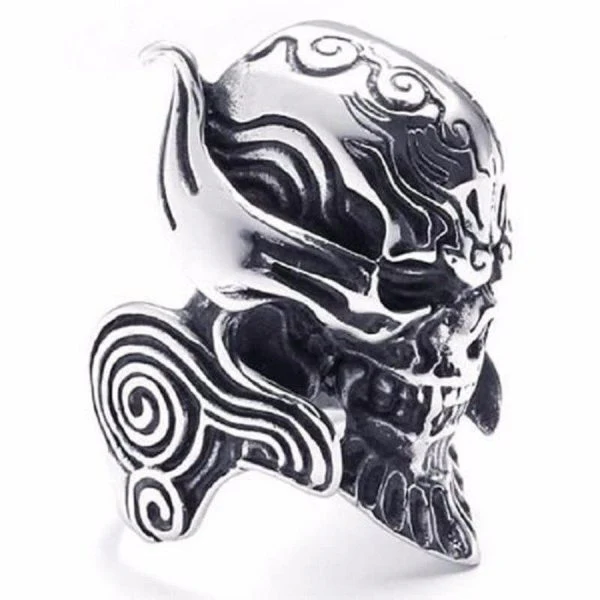 Bague Loki des Ténèbres en Acier - Image 2