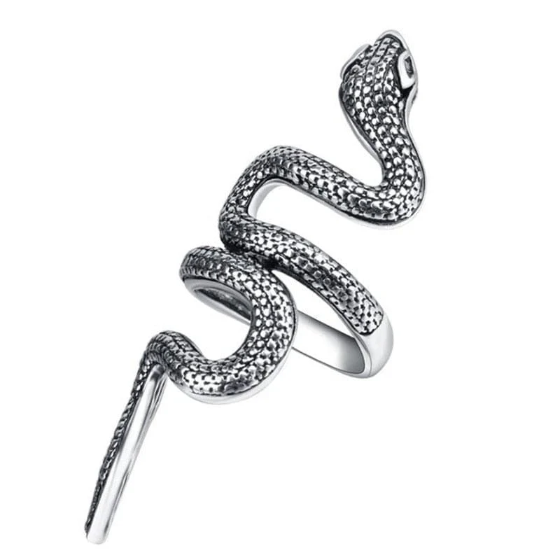 Bague Serpent Royal (Argent)