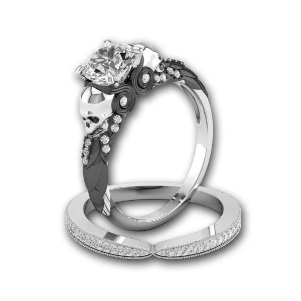 Bague Squelette Valkyrie pour Femme - Image 4