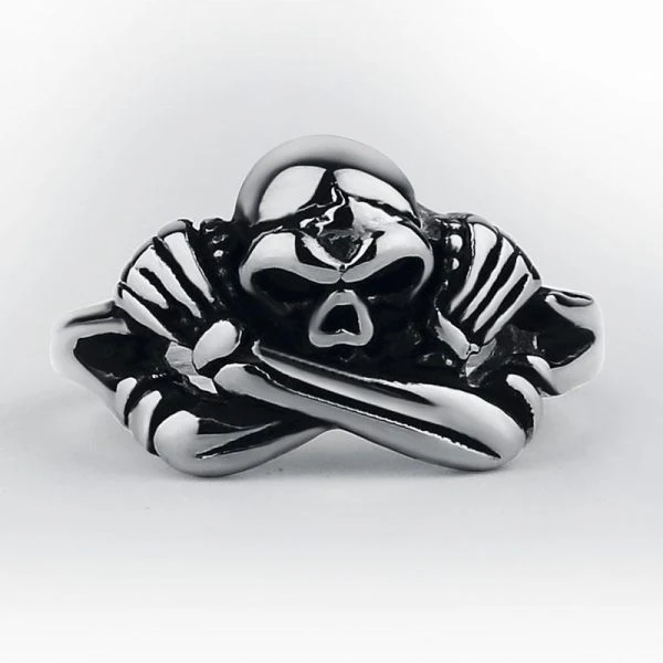 Bague Squelettique de Loki en Acier - Image 2