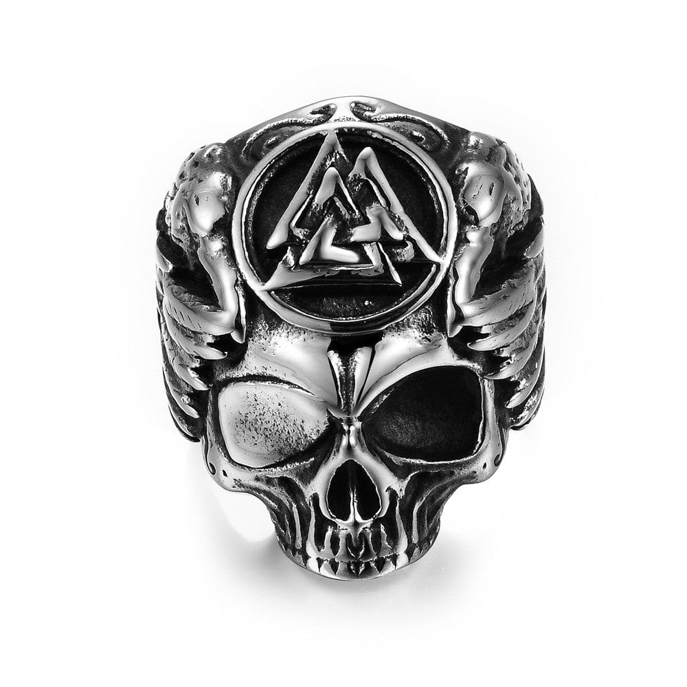 Bague Viking Odin & Valknut