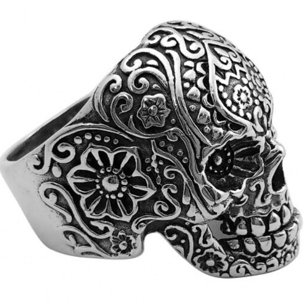 Bague Tête de Mort Abyssale - Image 2