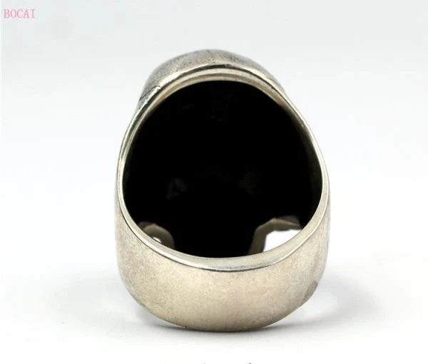 Bague Tête de Mort Antique - Image 4