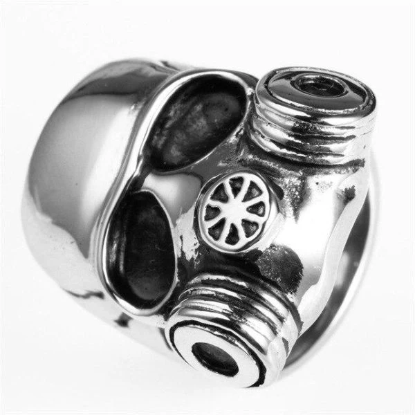 Bague Tête de Mort Cauchemar d’Acier