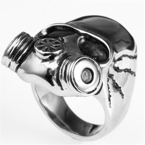 Bague Tête de Mort Cauchemar d’Acier - Image 3