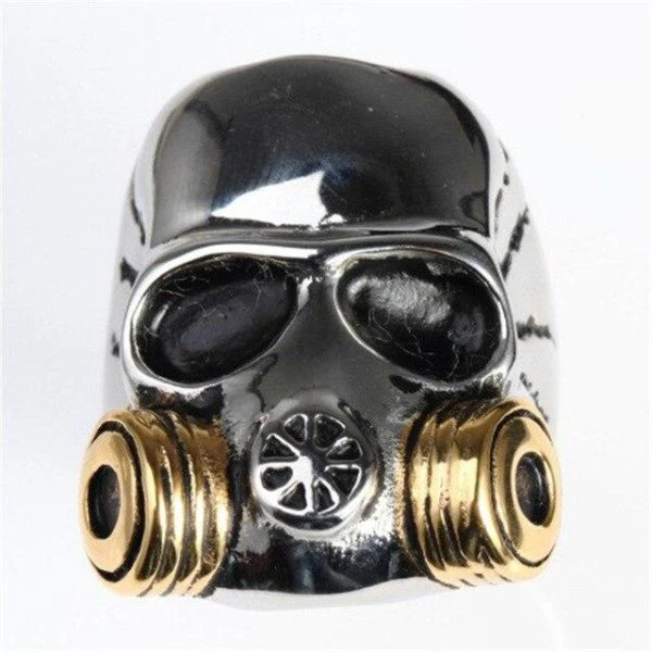 Bague Tête de Mort Cauchemar d’Acier - Image 4