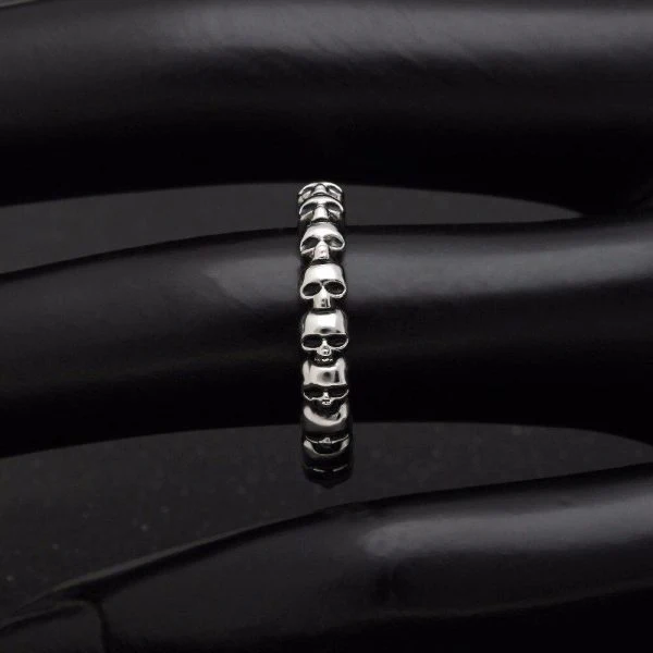 Bague Tête de Mort Charme Macabre - Image 2