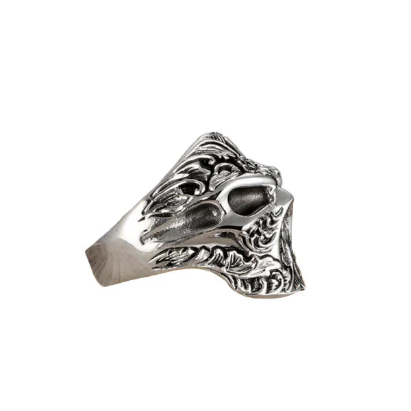 Bague Tête de Mort Éclat Sombre - Image 2