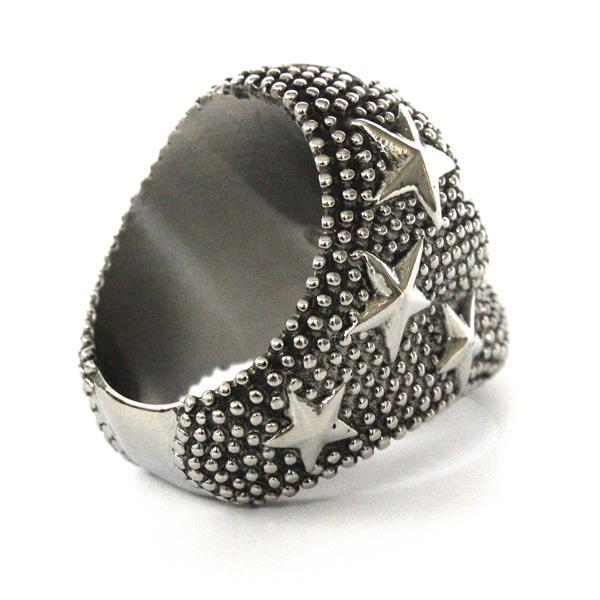Bague Tête de Mort Étoilée - Image 3
