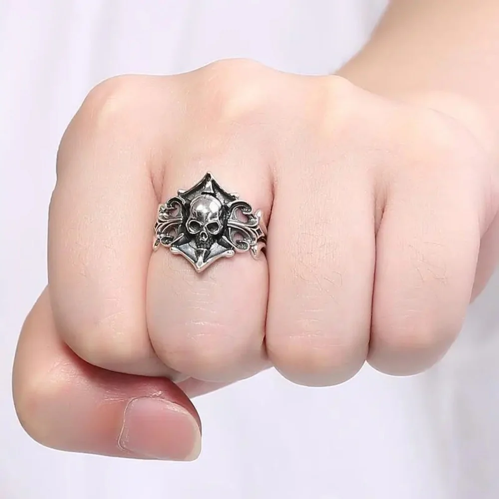 Bague Tête de Mort Infernale - Image 2