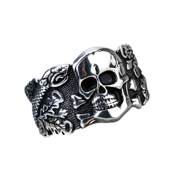 Bague Tête de Mort Lueur des Cendres