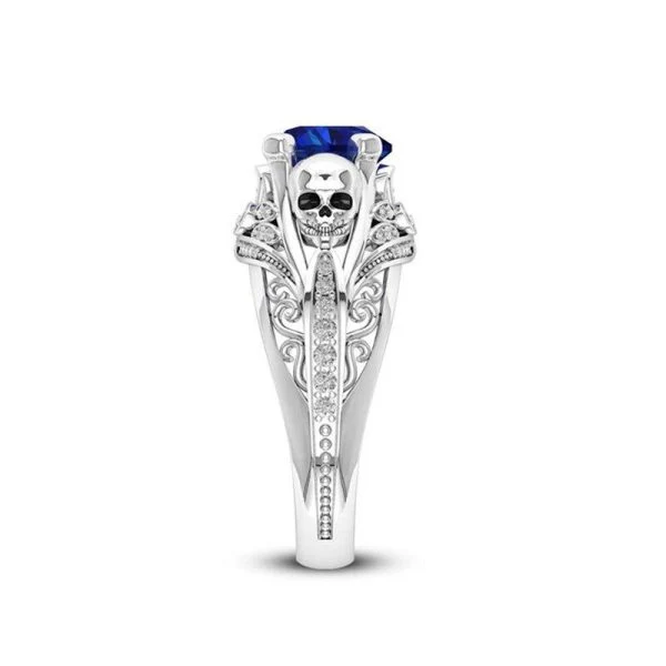 Bague Tête de Mort Royale - Image 2