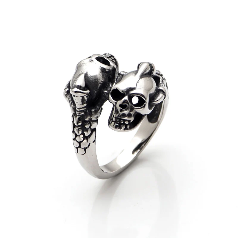 Bague Tête de Mort Souffle Maudit