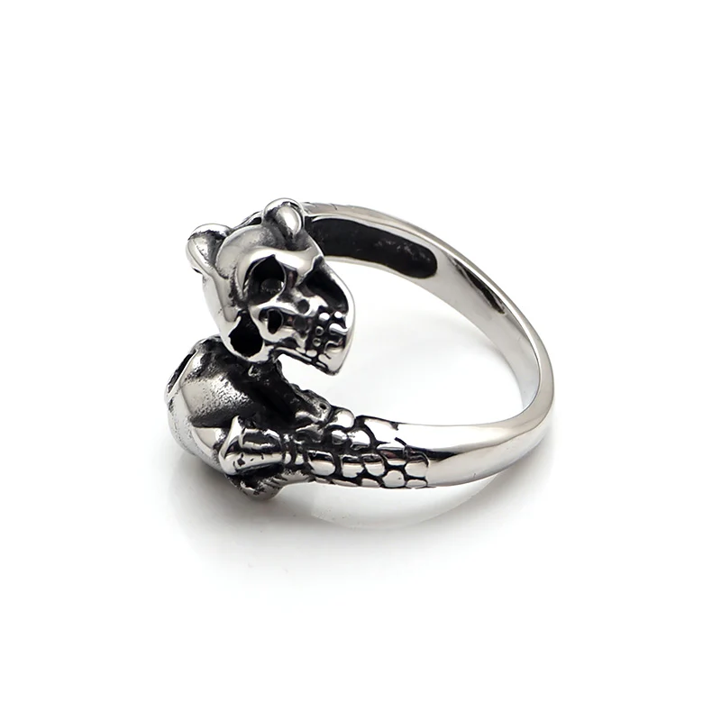 Bague Tête de Mort Souffle Maudit - Image 5