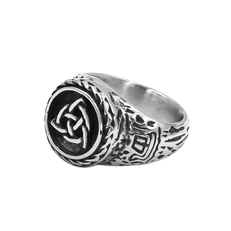 Bague Viking Cornes D'Odin - Image 2