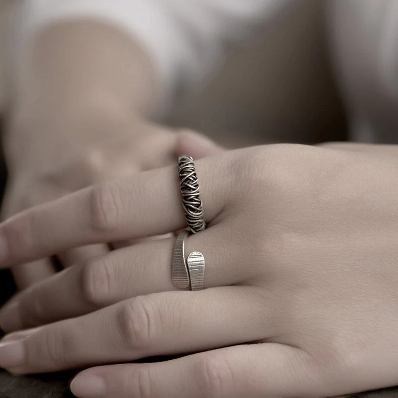 Bague Viking Enlacement - Image 2