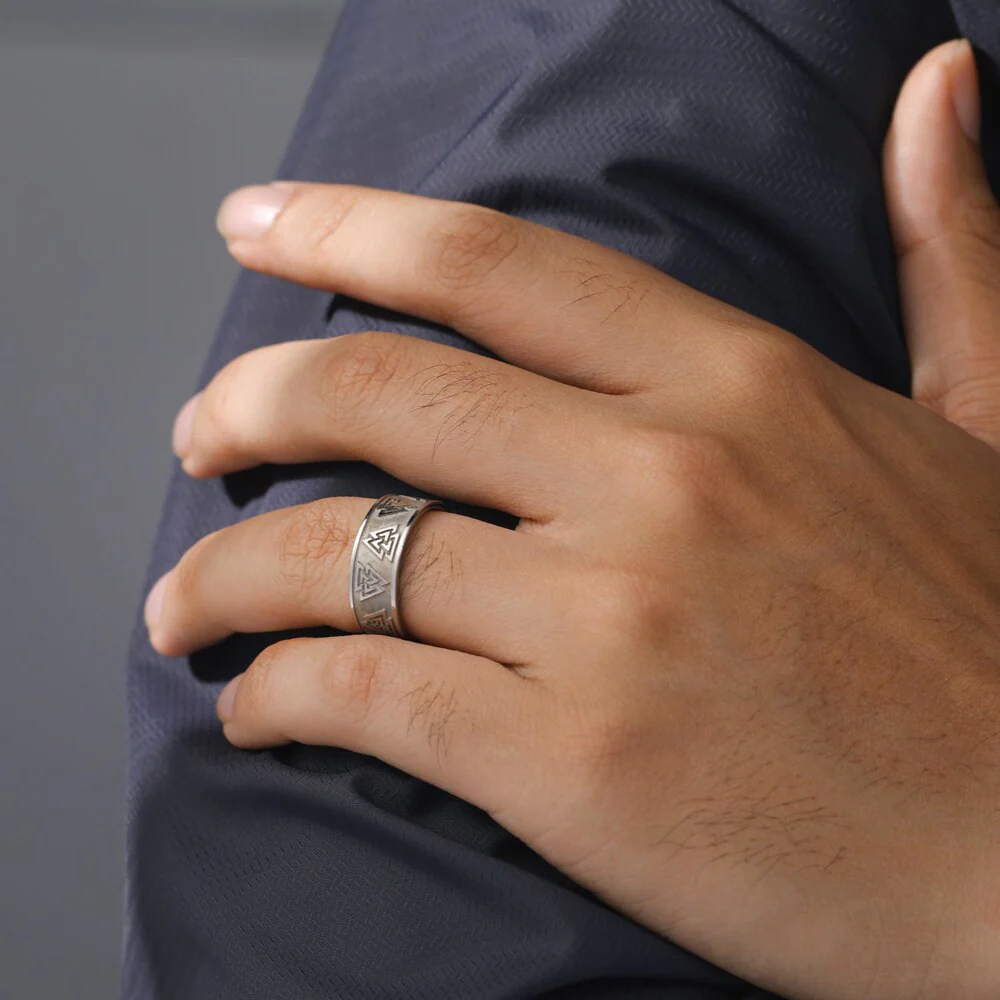 Bague Viking Valknut - Image 3