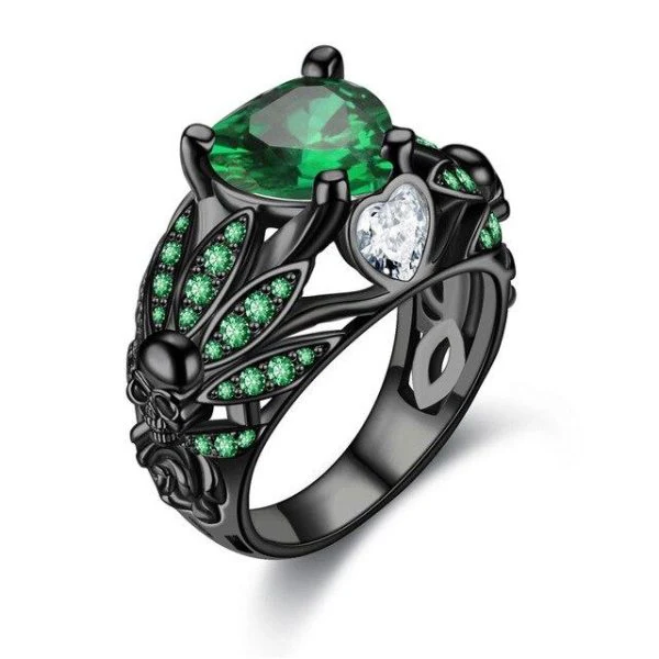 Bague Viking Hel en Acier - Image 4
