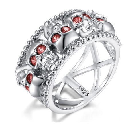 Bague Viking Mortuaire Femme en Argent - Image 2