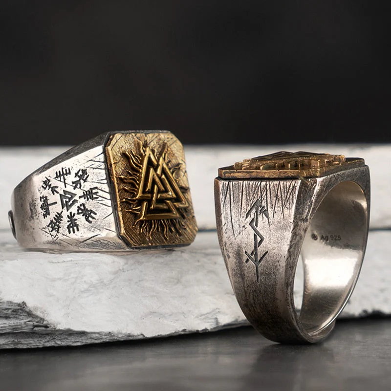 Bague Viking Valknut - Image 2