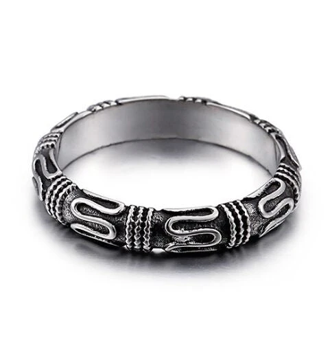 Bague Serpent Mythique Sculpté - Image 2