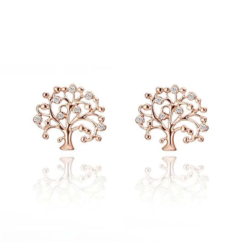Boucles d'Oreilles Arbre De Vie