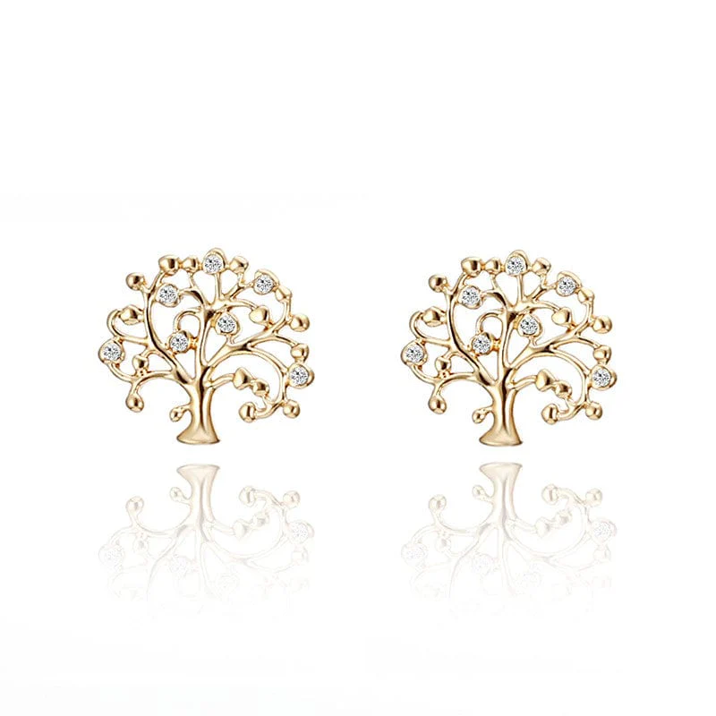 Boucles d'Oreilles Arbre De Vie - Image 3