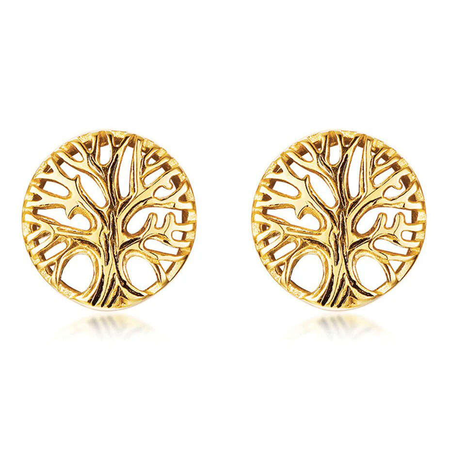 Boucles d'Oreilles Arbre De Vie