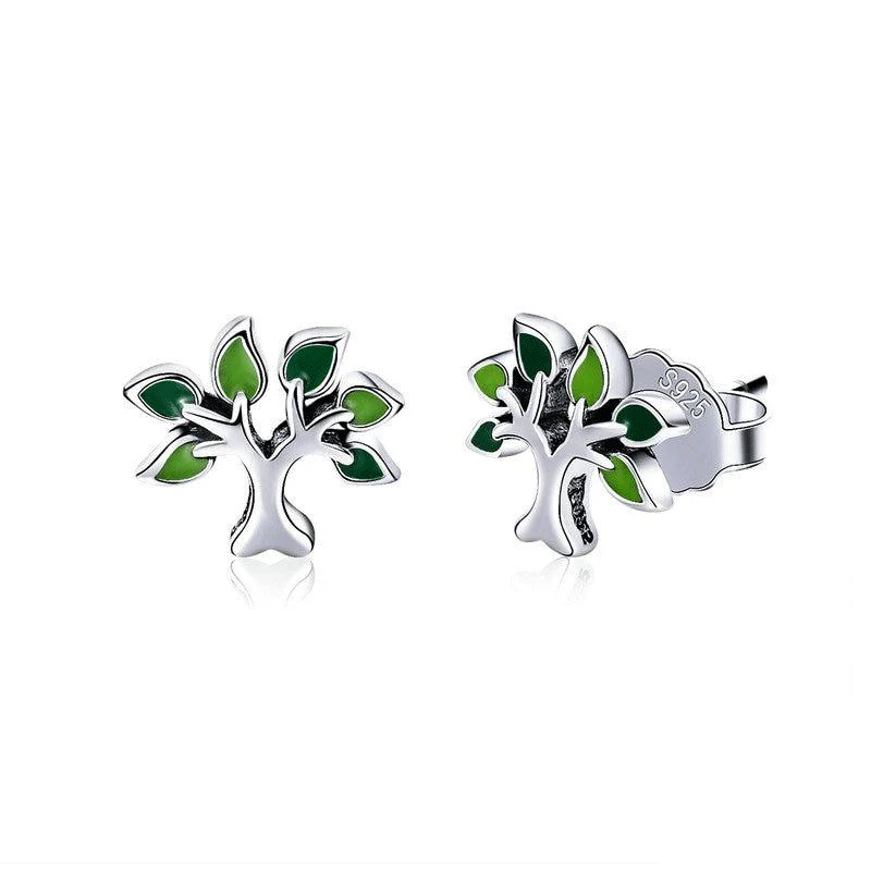 Boucles d'Oreilles Arbre De Vie
