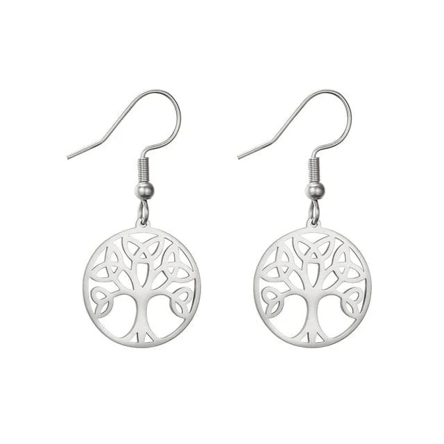 Boucles d'Oreilles Arbre De Vie