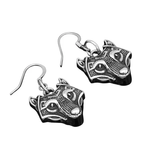 Boucles D'Oreilles Loup Fenrir