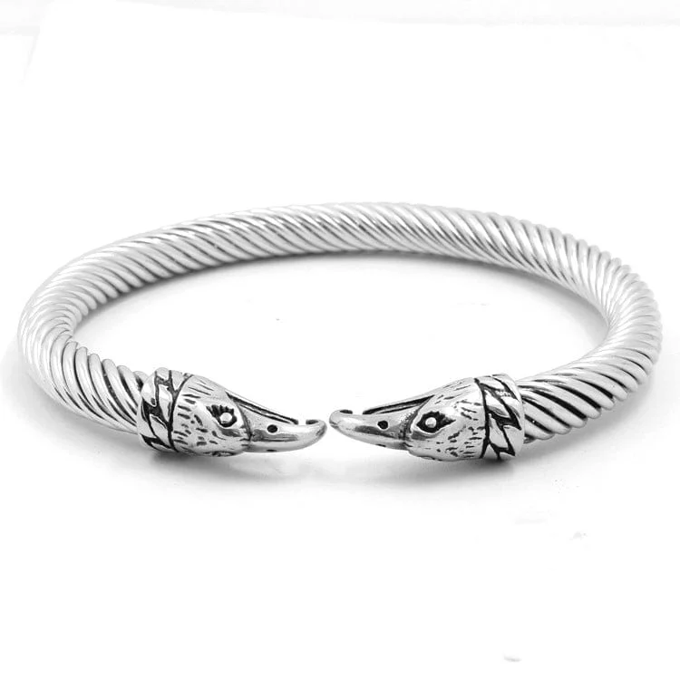 Bracelet viking Hugin et Munin