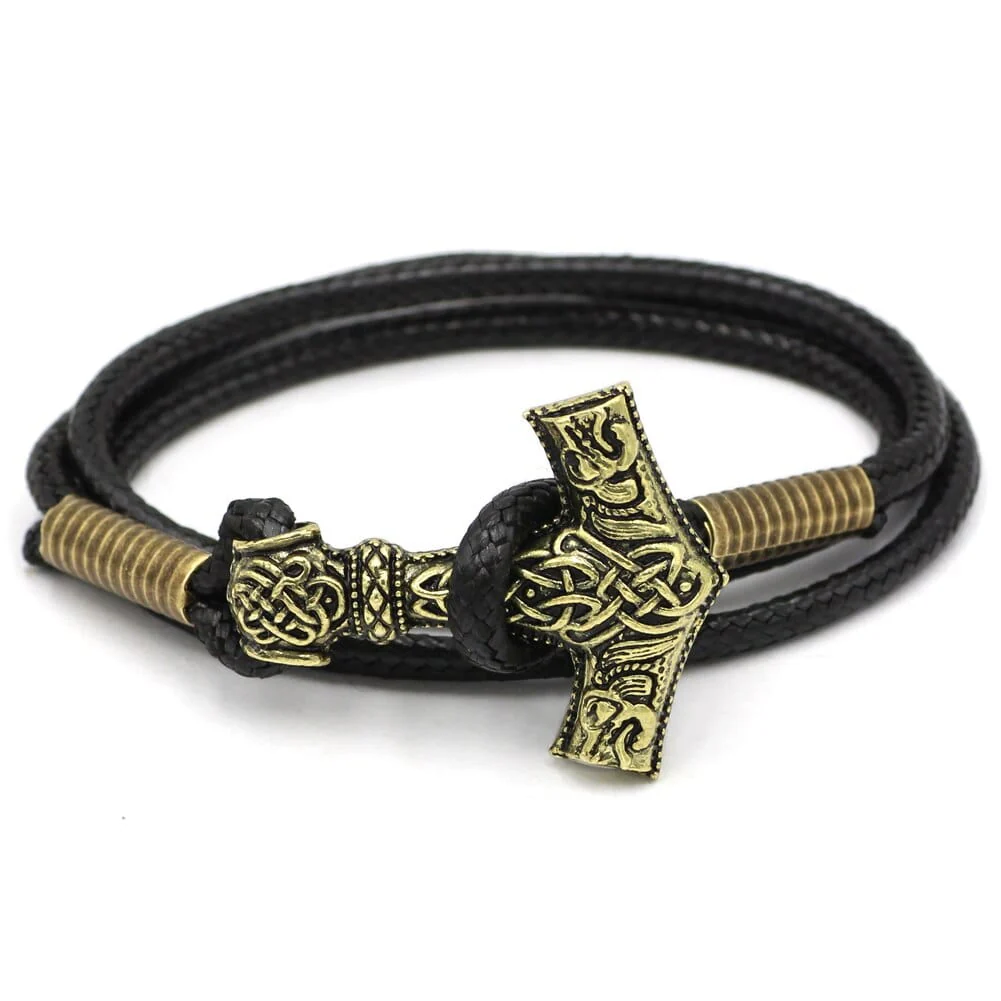 Bracelet Viking Mjolnir