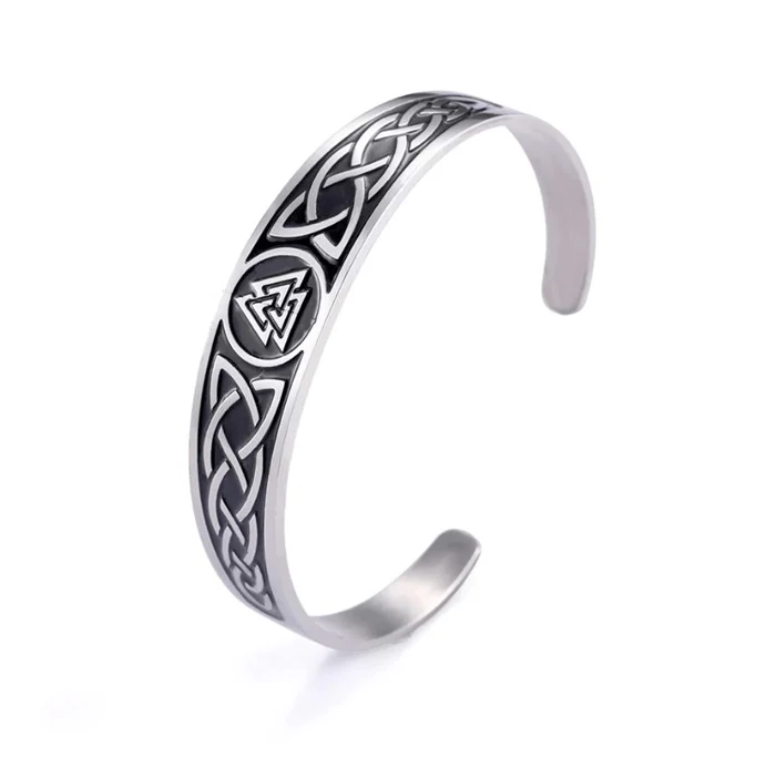 Bracelet Viking Valknut