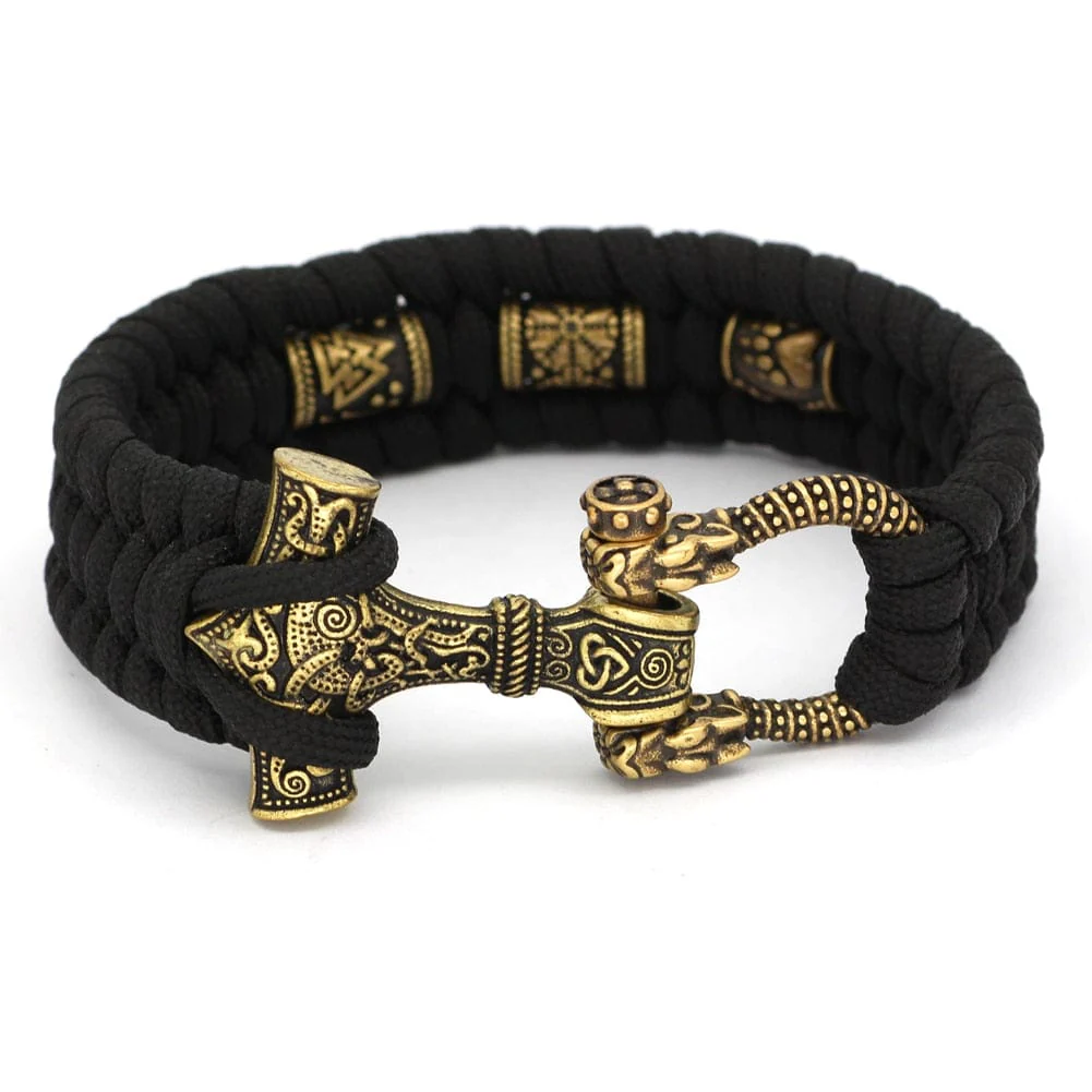 Bracelet Viking Mjolnir
