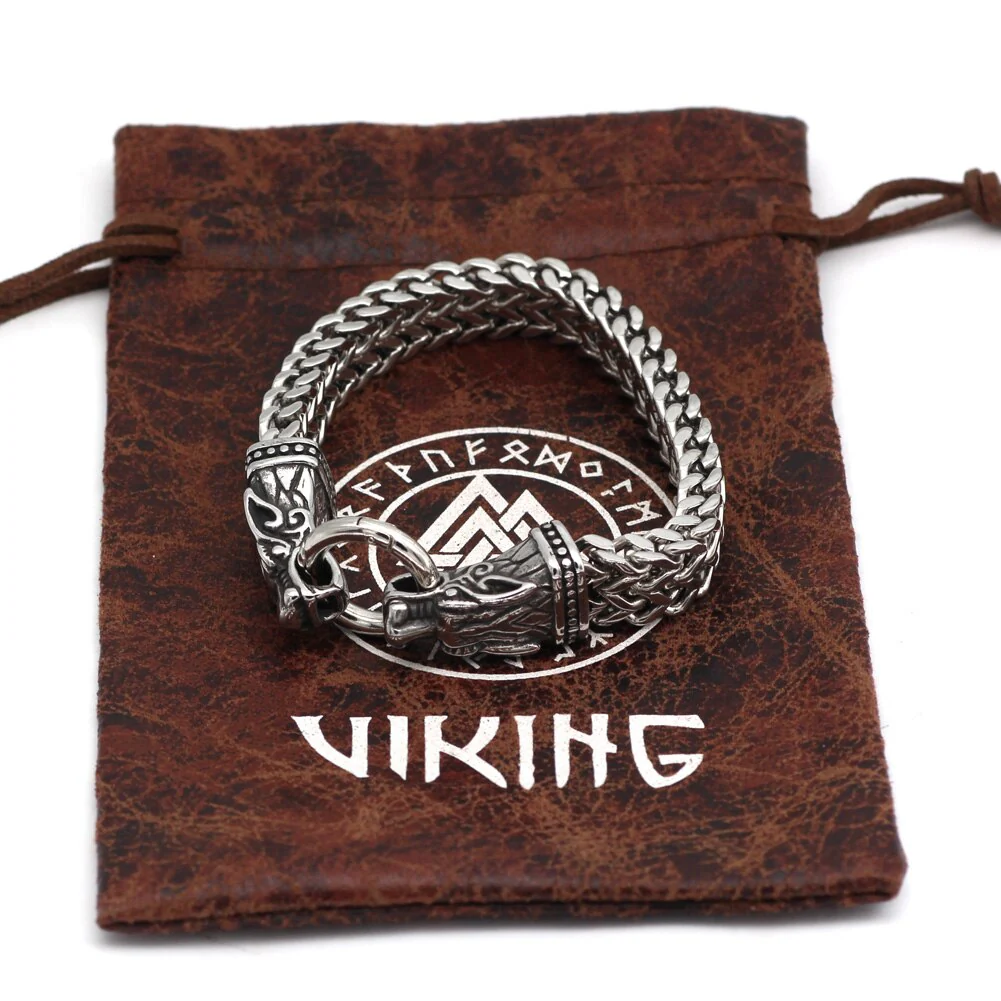 Bracelet Viking Loup Fenrir - Image 2