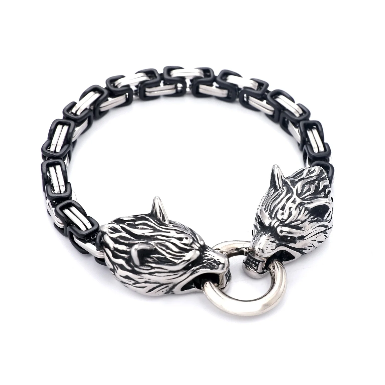Bracelet Viking Loup Fenrir